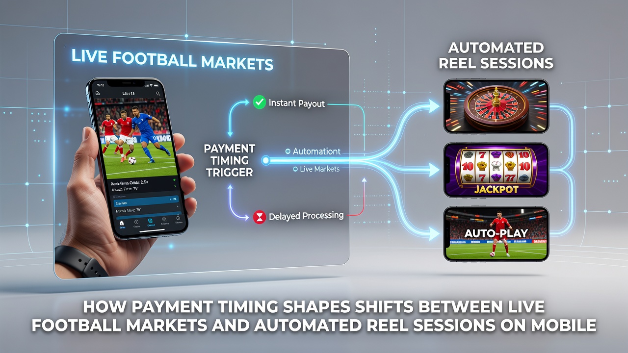 Zahlungsflüsse verbinden Live-Fußballmärkte mit automatisierten Walzensessions