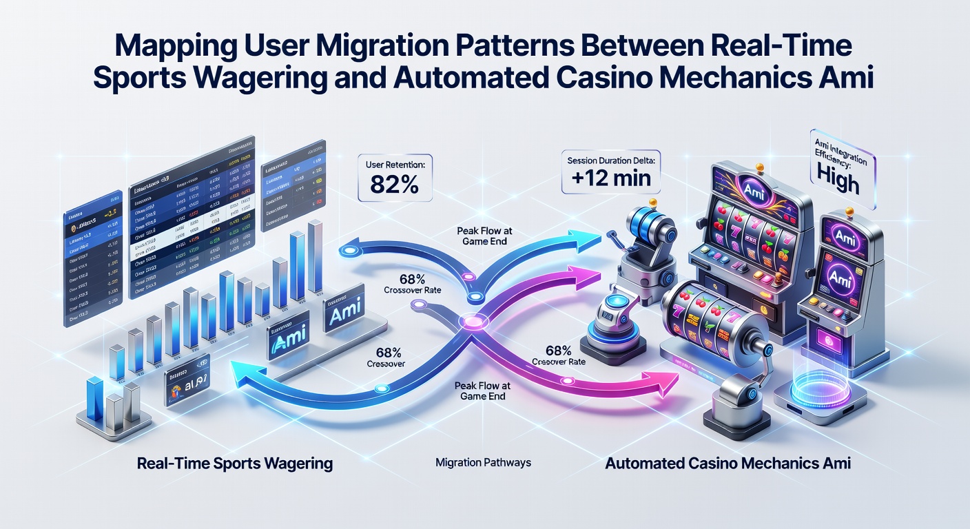 Grafik zur Verfolgung von Kapitalflüssen und Nutzerübergängen zwischen Wetten und Casino-Mechaniken