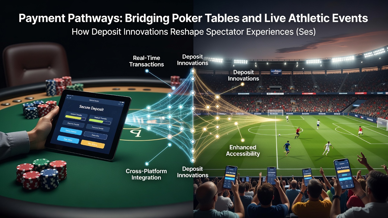 Mobile Schnittstellen für Zahlungen zwischen Poker und Live-Sport